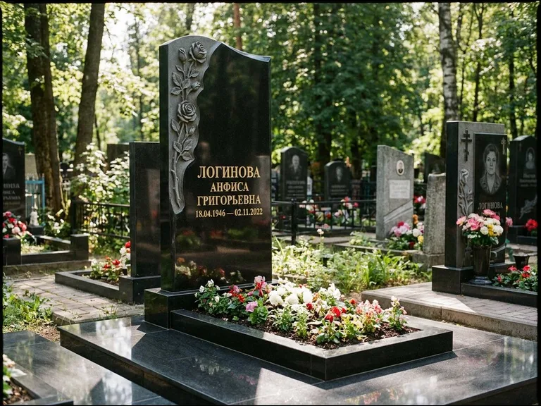 Памятник с барельефом — выполненная работа 10 в Салехарде
