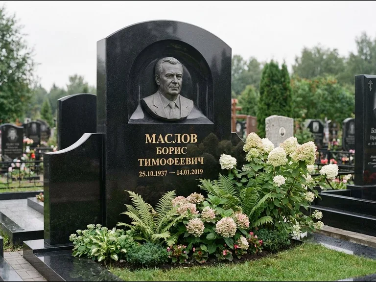 Памятник с барельефом — выполненная работа 11 в Салехарде