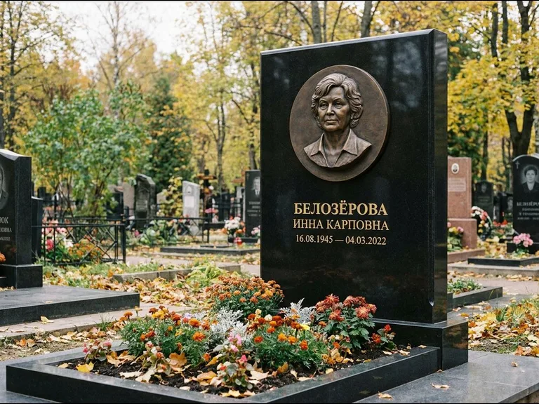 Памятник с барельефом — выполненная работа 14 в Салехарде