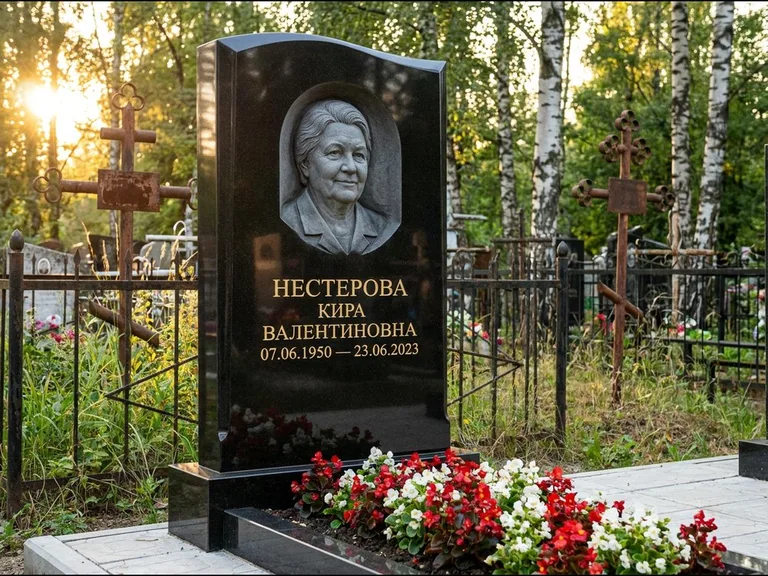 Памятник с барельефом — выполненная работа 24 в Салехарде