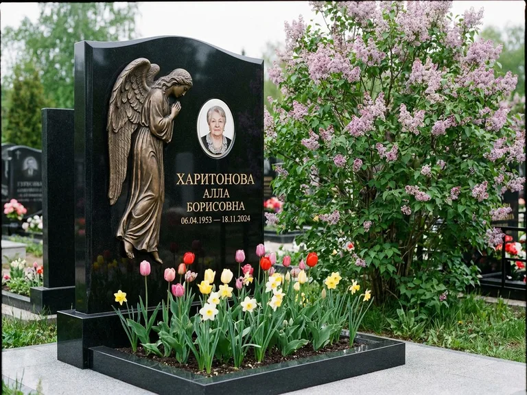 Памятник с барельефом — выполненная работа 32 в Салехарде