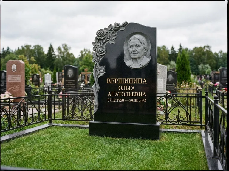 Памятник с барельефом — выполненная работа 39 в Салехарде