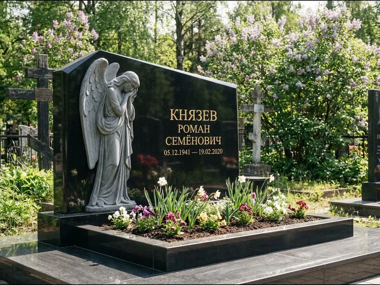 Памятник с барельефом — выполненная работа 9 в Салехарде