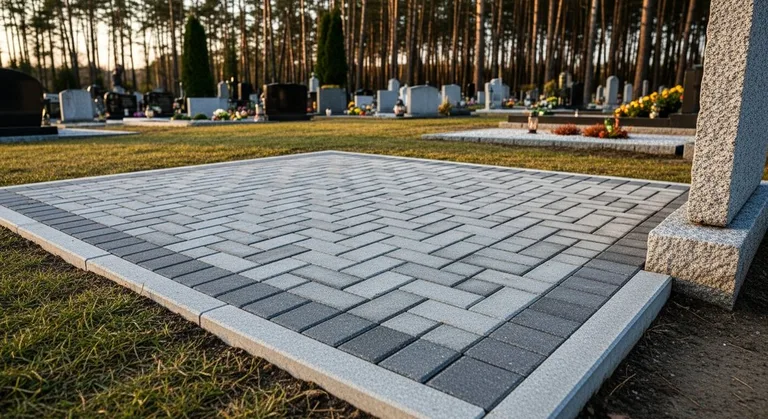 Мощение семейного захоронения, образец ПМ017 в Салехарде