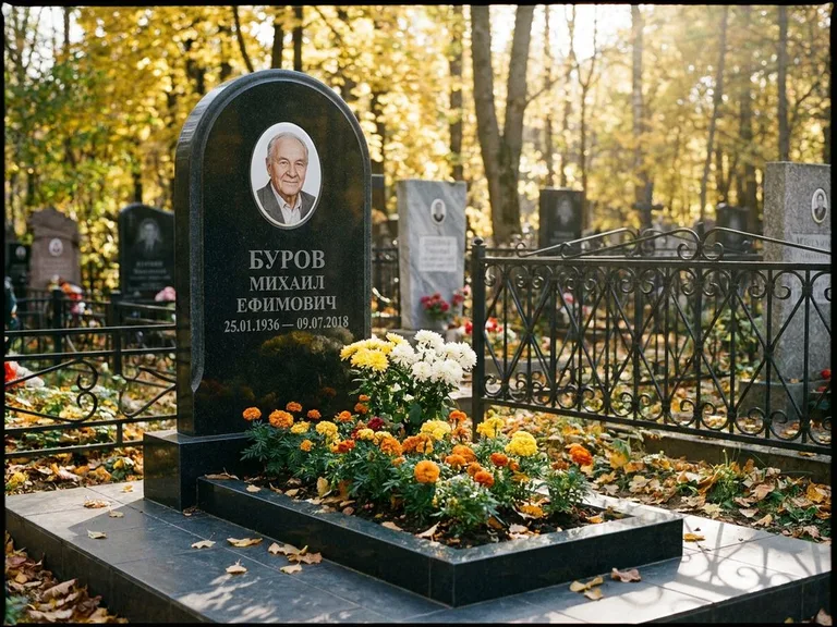 Керамический портрет — работа «Буров» в Салехарде