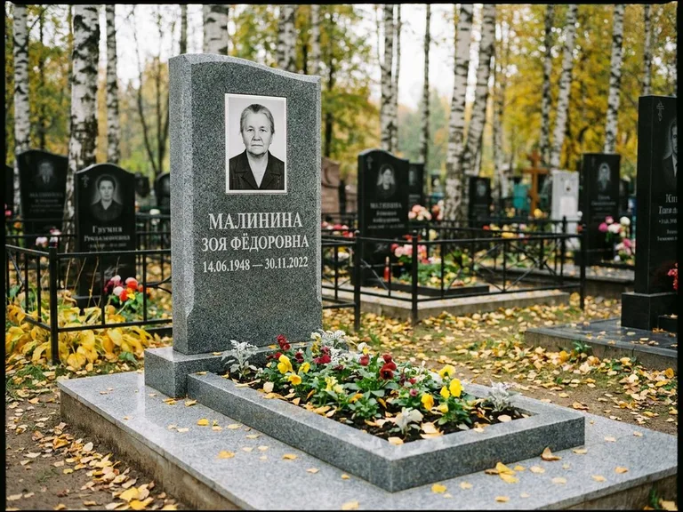 Прямоугольный керамический портрет — работа «Малинина» в Салехарде