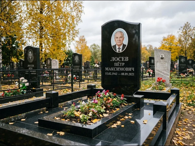 Керамический портрет — работа «Лосев» в Салехарде