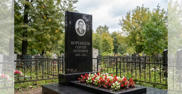 Памятник с художественной гравировкой, Памятники мастерской «Мастер Каменев» на кладбищах Санкт-Петербурга