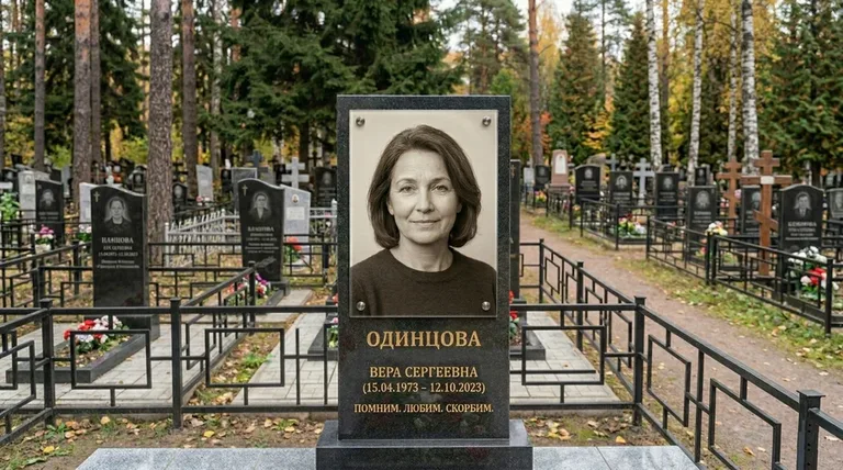 Прямоугольный портрет на стекле на держателях в Салехарде