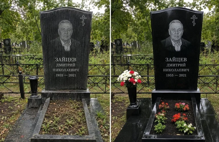 Уборка комплекса со скамьёй и плиткой до и после в Салехарде