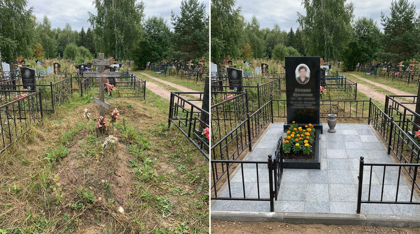 Памятник под ключ в Салехарде — пример 1