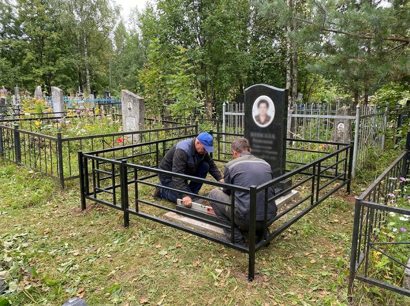 Установка ограды в Салехарде — пример 3